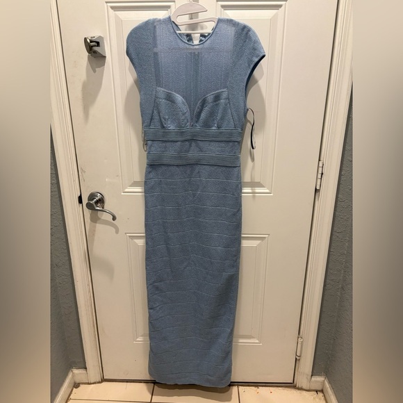 Hervé Léger Sheer Bustier Gown 🪷 - Picture 5 of 11